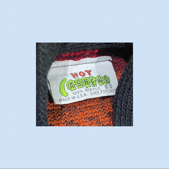 80s Hot Cashews Cardigan! - Picture 3 of 4